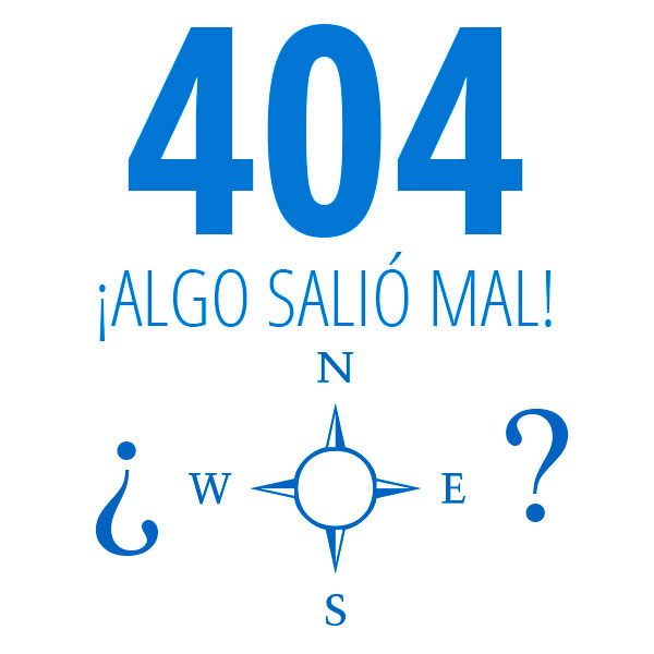 Error 404 No encontrado